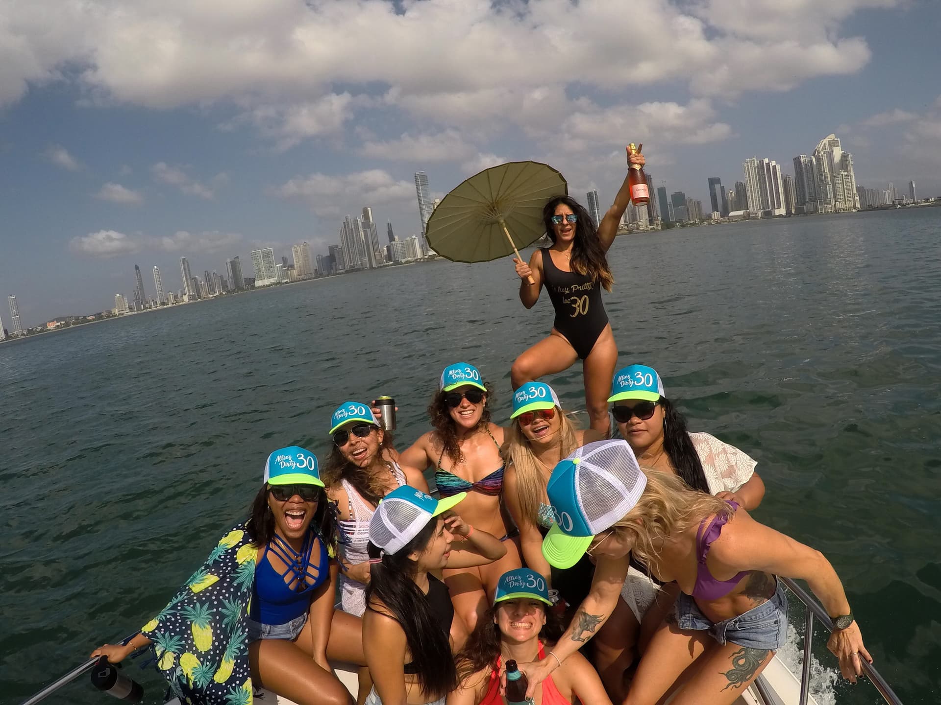 Boda en yate Bahía de Panamá