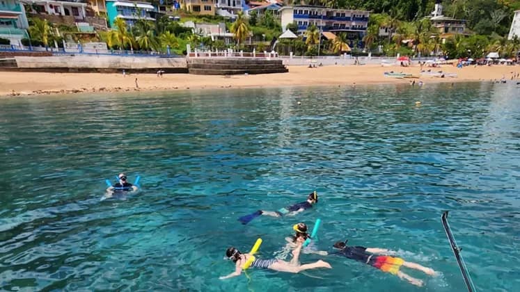 Taboga Island panorama