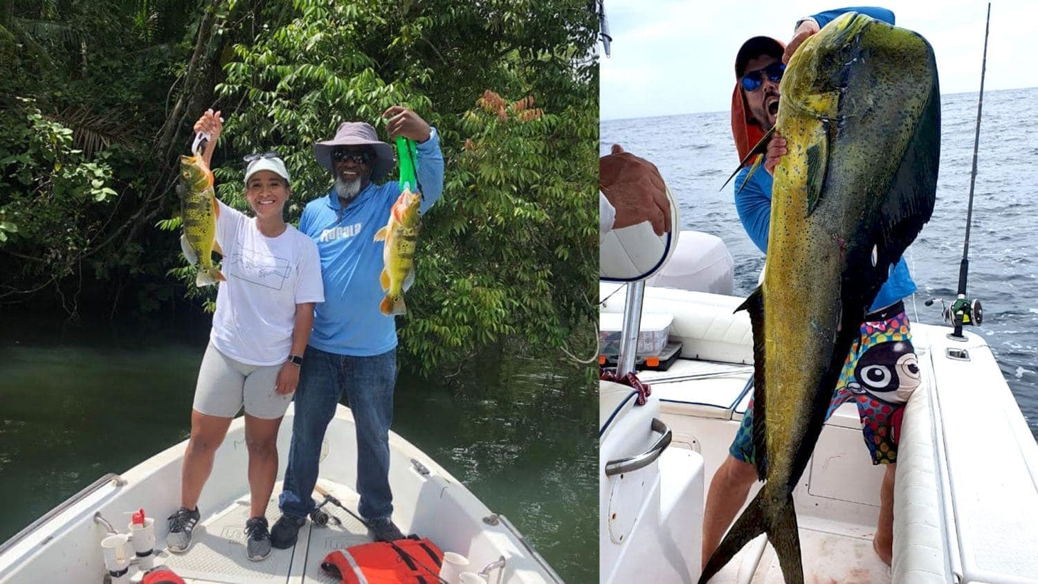 Diferencias de pesca en agua salada y agua fresca