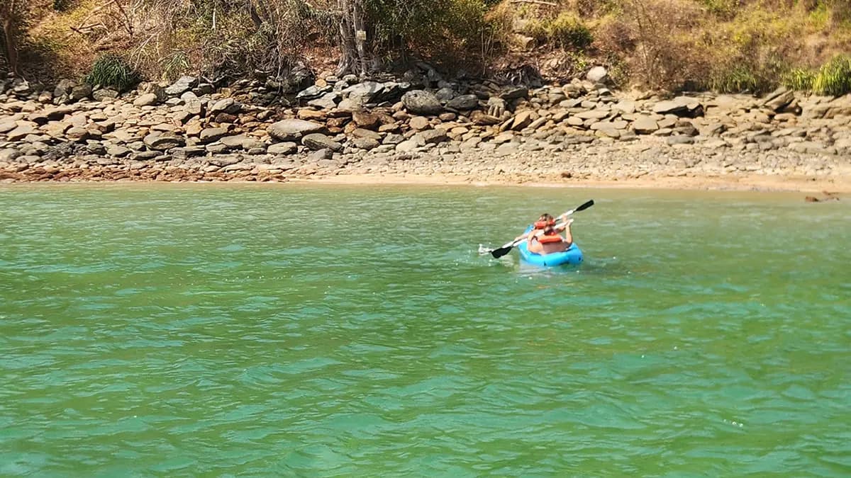 Inflatable kayak