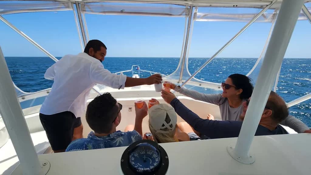 Gem Charters crew working