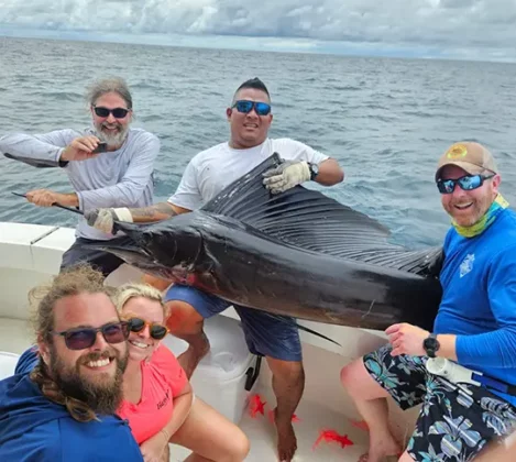 big game fishing in panama - pesca de especies grandes